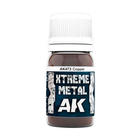 AK Interactive Xtreme Metal Copper Enamel Paint 30ml