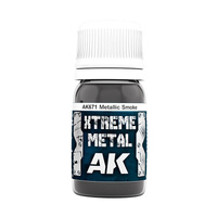AK Interactive Xtreme Metal Smoke Metallic Enamel Paint 30ml