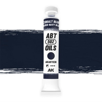AK Interactive ABT 502: Cobalt Blue / Faded Navy Blue 20ml Oil Paint