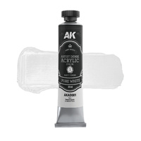 AK Interactive Artist Dense Acrylic Pure White 20ml