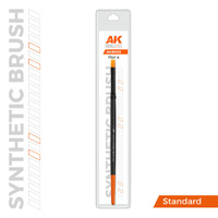 AK Interactive Synthetic Brush - Flat 4