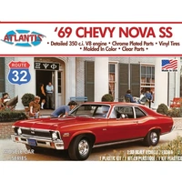 Atlantis 1/32 1969 Chevy Nova SS Route 32 Plastic Model Kit