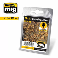 Ammo by MIG Dioramas - Leaves - Oak - Dry Leaves