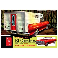AMT - 1/25 1965 Chevy El Camino w/Camper Plastic Model Kit