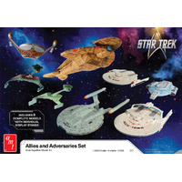 AMT 1/2500 Star Trek Adversaries & Allies Ship Set Plastic Model Kit