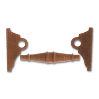 Artesania Latina - Capstan Horizontal 50mm Wooden Ship Accessory [8576]