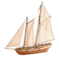 Artesania Latina - 1/41 Virginia American Schoon Wooden Ship Model Kit [22115]