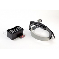 Artesania Latina - Hands Free Magnifier Glasses With 2 Led Lights Modelling Tool [27054-1]