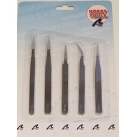 Artesania Latina - Tweezer Set Fine Stainless (5) Modelling Tool [27068]