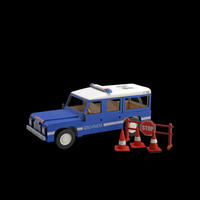 Artesania Latina - Junior Collection Police Patrol Wooden Model [30520]