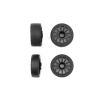 TEAM ASSOCIATED - SR27 12-Spoke wheel and Tire Set