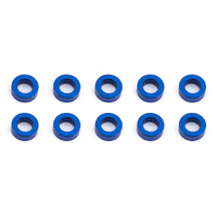 Ballstud Washers, 5.5x3.0x2.0 mm, blue aluminum