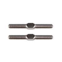 Turnbuckles, M3x25.4 mm/1.00 in, steel, black