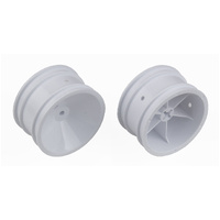 ###RC10 2.2 in Rear Wheels, 3/16 in, white