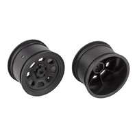SR10 REAR WHEELS, BLACK