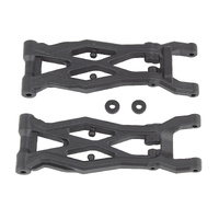 RC10T6.2 FT Front Suspension Arms, gull wing, carbon fiber