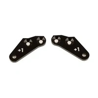 RC8B4 Steering Block Arms, +1, aluminum