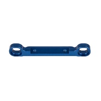 RC8B4.1 Upper Link Mount, angled, blue aluminum
