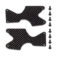 Team Associated - RC8B4.1 FT Rear Suspension Arm Inserts, carbon fiber