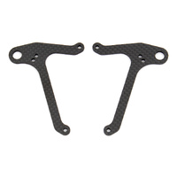 ###RC10F6 Lower Suspension Arms, carbon fiber