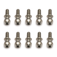 Heavy-duty Ballstuds, 6 mm, long neck