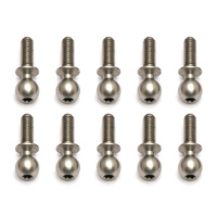 Heavy-duty Ballstuds, 8 mm, long neck