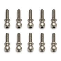 Heavy-duty Ballstuds, 10 mm, long neck