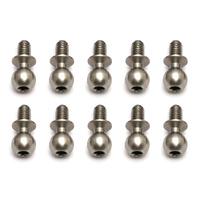 Heavy-Duty Ballstuds, 4 mm, long neck