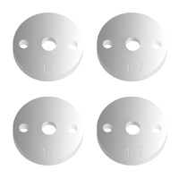 FT 12 mm Pistons V2, 2x1.7 mm, flat