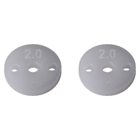 FT 13mm Shock Pistons, 2.5mm, 2x2.0