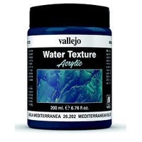 Vallejo Diorama FX Water Textures Mediterranean Blue 200ml
