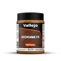 Vallejo Diorama FX Earth Textures Brown Earth 200ml