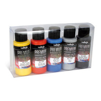 Vallejo - Premium Colour Metallics 5 Colour Set