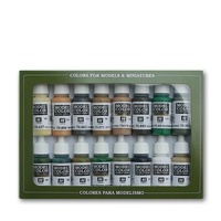 Vallejo - Model Colour Allied Forces WWII 16 Color Set
