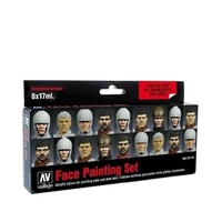 Vallejo - Model Colour Faces Set By Jaume Ortiz + Instruc Box Set
