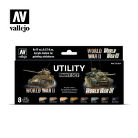 Vallejo - Utility Paint Set WWII & WWIII (8 Pce)