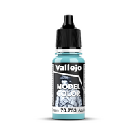 Vallejo Model Colour #068 - Light Blue Green - 18 ml Matt Acrylic Paint