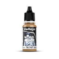 Vallejo Model Colour #138 - Desert Brown - 18 ml Matt Acrylic Paint