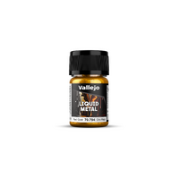 Vallejo Liquid Gold Red Gold - 35 ml Alcohol-based Metallic Paint