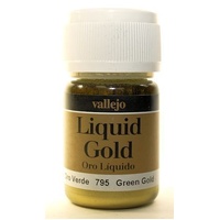 Vallejo - Model Colour Metallic Green Gold (Alcohol Base) 35 ml (#216)