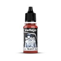 Vallejo Model Colour #037 - Scarlet - 18 ml Matt Acrylic Paint