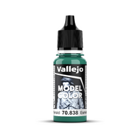 Vallejo Model Colour #075 - Emerald - 18 ml Matt Acrylic Paint