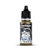 Vallejo Model Colour #127 - Green Brown - 18 ml Matt Acrylic Paint