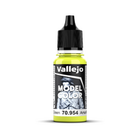 Vallejo Model Colour #090 - Yellow Green - 18 ml Matt Acrylic Paint