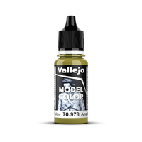 Vallejo Model Colour #120 - Dark Yellow - 18 ml Matt Acrylic Paint