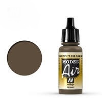 Vallejo - Model Air Cam Medium Brown 17 ml