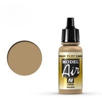 Vallejo Model Air Camouflage Brown 17 ml Acrylic Airbrush Paint [71117]