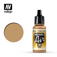 Vallejo - Model Air USAF Tan 17ml Acrylic Airbrush Paint
