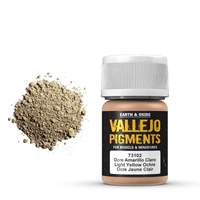 Vallejo - Pigments - Light Yellow Ochre