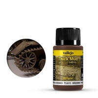 Vallejo - Weathering Effects Thick Mud - Brown Mud